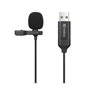 Sandberg Mikrofon - Streamer USB Clip Microphone