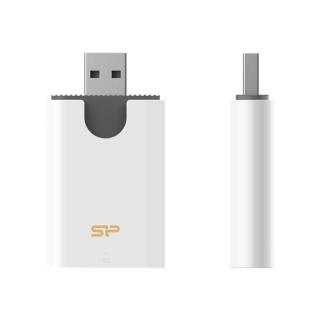 SILICON POWER kártyaolvasó USB 3.1 White