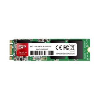 Silicon Power SSD - 256GB A55 (MLC, r:560 MB/s; w:530 MB/s, M.2 SATA)