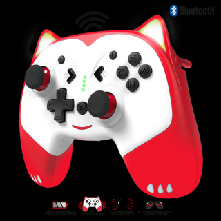 Spirit of Gamer Gamepad Vezeték Nélküli - MIA Bluetooth Controller (Nintendo Switch, Max.: 10m, vibráció, 3,5mm Jack)