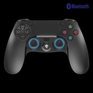 Spirit of Gamer Gamepad Vezeték Nélküli - XGP Bluetooth PS4 (USB, Vibration, PS4/PS3 kompatibilis, fekete-kék)