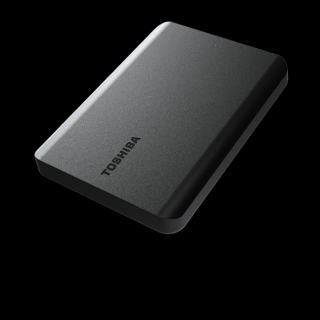 Toshiba Külső HDD 2.5" - 1TB Canvio Basics Fekete (USB3.0; ~5Gbps; NTFS/HFS+; matt)