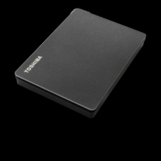 Toshiba Külső HDD 2.5" - 1TB Canvio Gaming Fekete (USB3.2 Gen 1.; ~5Gbps; exFAT)