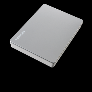 Toshiba Külső HDD 2.5" - 4TB Canvio Flex Ezüst (USB3.2 Gen 1. (USB-A, USB Type-C; ~5Gbps; exFAT+; Mac kompatibilis)