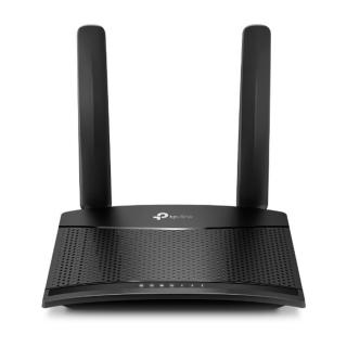 TP-Link Router WiFi N 4G - TL-MR100 (300Mbps 2,4GHz; 2port 100Mbps; USB, SIM foglalat)