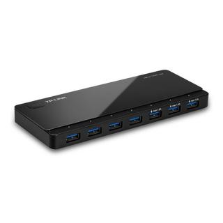 TP-Link USB Hub - UH700 (7 port; USB3.0; tápegység)