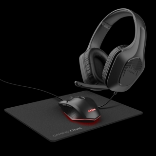 Trust Bundle - GXT790 3-in-1 Gaming Bundle (Zirox fejhallgató + Felox egér + Egérpad)