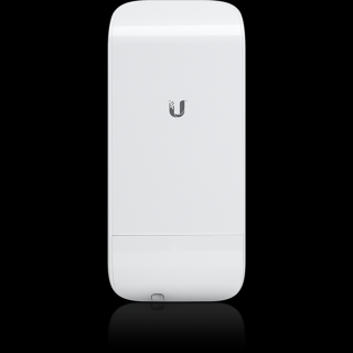 Ubiquiti Access Point WiFi - LOCOM2 (NanoStationLocoM2, 150Mbps@2,4GHz; 100Mbps; 8dBi; 24V PoE; kültéri, 5km)