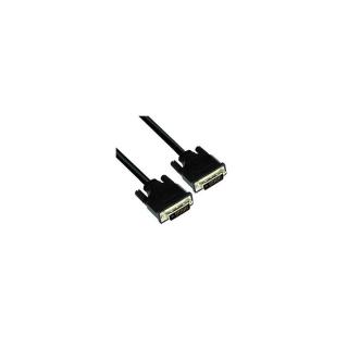 VCOM kábel DVI dual link 3m, fekete (DVI24+1 M/M, 1080P)