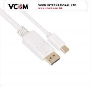 VCOM kábel mini Displayport 1.2V - Displayport 1.2V 1,8m, fehér (CG681-1.8)