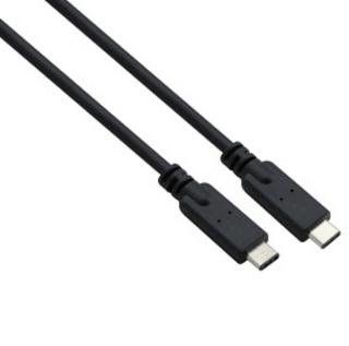 VCOM kábel USB 3.1 TYPE-C - USB3.1 Type-C 1m, fekete (apa-apa) (CU-400)