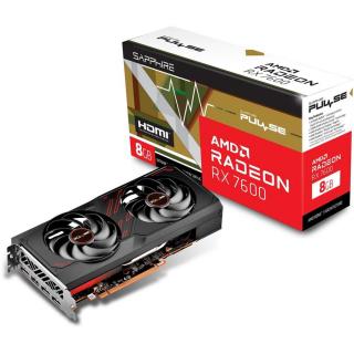 Vga kártya Sapphire Pulse Radeon RX 7600 8GB Gaming GDDR6 (UEFI)