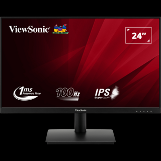 ViewSonic Monitor 23,8" - VA240-H (IPS, 16:9, 1920x1080, 100Hz, 1ms, 250cd/m2, D-sub, HDMI, VESA)