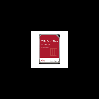 Western Digital Belső HDD 3.5" 6TB - WD60EFPX (5400rpm, 256 MB puffer, SATA3 - Red Plus széria)