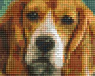Pixelhobby képkészlet, BEAGLE kutya (1 alaplapos)