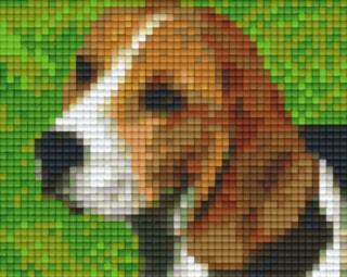 Pixelhobby képkészlet, BEAGLE kutya1 (1 alaplapos)