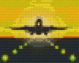 Pixelhobby képkészlet, REPÜLŐ a naplementében (1 alaplapos)