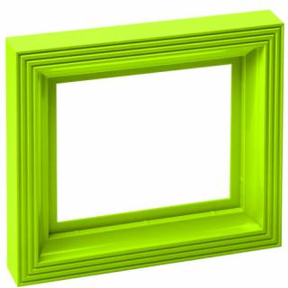 Pixelhobby Világos zöld színű műanyag képkeret nagy alaplaphoz