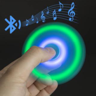 Delight Pörgettyű - Fidget Spinner - LED-es, Bluetoothos, PARTY KING (56125BT)