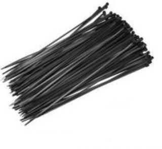 Tracon Kábelkötegelő 200 x 3.6 mm, fekete, hagyományos, műanyag PA 6.6 (171PR)