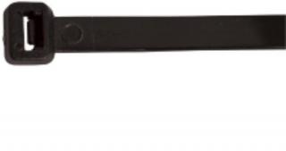 Tracon Kábelkötegelő 250 x 4.8 mm, fekete, hagyományos, műanyag PA 6.6 (251PR)