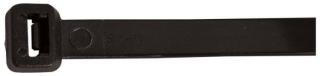Tracon Kábelkötegelő 290 x 3.6 mm, fekete, hagyományos, műanyag PA 6.6 (231PR)