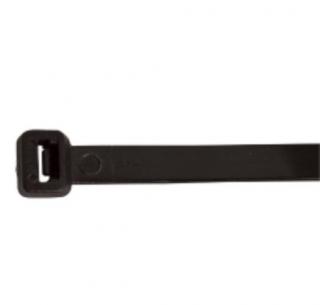 Tracon Kábelkötegelő 98x2, 5 mm, fekete, hagyományos, műanyag PA 6.6 Tracon (121PR)