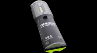 Tracon STLHL5W Nagy teljesítményű LED kézilámpa 5/1W, 6500K, 3,7V, 4400 mAh, Li-Ion, 500/100lm, 3/12h, IP54, IK08