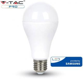 V-TAC LED izzó E27 15W 4000K Samsung chippel (160)