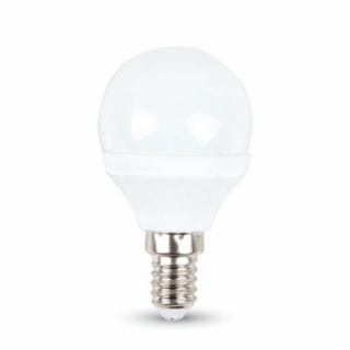 V-TAC LED Kisgömb izzó Samsung chippel, E14, P45, 5.5W, 3000K (168)