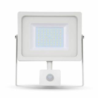 V-TAC mozgásérzékelős LED reflektor 50W, 4500K, fehér (5753)