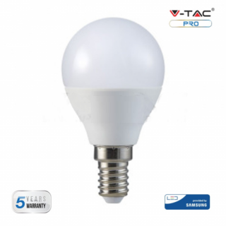 V-TAC PRO LED lámpa Samsung chippel, E14 P45 5.5W (170)