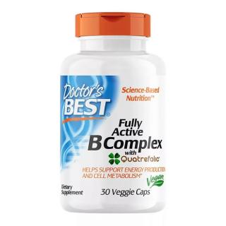 Doctor's Best Fully Active B Complex (30 Veggie Capsules)