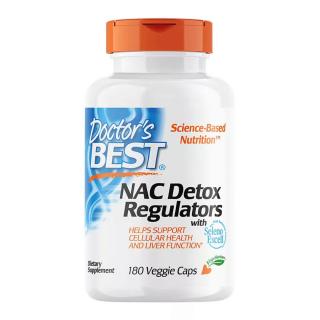 Doctor's Best NAC Detox Regulators (180 Veg Capsules)