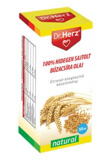 Dr. Herz Búzacsíra olaj 100% hidegen sajtolt 50ml