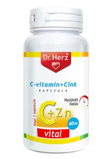 Dr. Herz C-vitamin+Cink 60 db kapszula