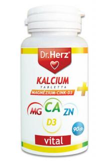 Dr. Herz Kalcium+Magnézium+Cink+D3 90db tabletta