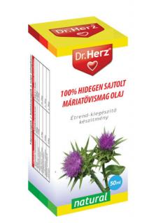Dr. Herz Máriatövismag olaj 100% hidegen sajtolt 50 ml