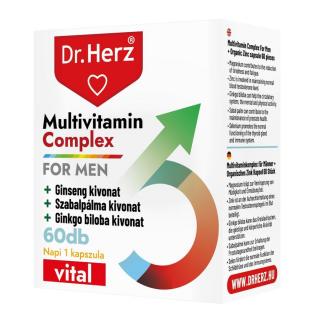 Dr. Herz Multivitamin Complex férfiaknak 60 db kapszula