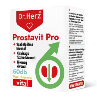 Dr. Herz Prostavit Tökmag+ Fűrészpálma kapszula 60 db