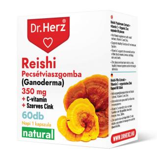 Dr. Herz Reishi 350 mg + C-vitamin + Szerves Cink 60 db kapszula