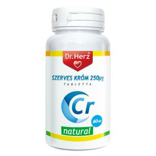 Dr. Herz Szerves Króm-pikolinát 250 µg 60 db tabletta