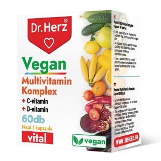 Dr. Herz Vegan Multivitamin Komplex 60 db kapszula