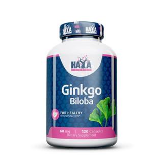 Haya Labs Ginkgo Biloba 60 mg - 120 Capsules