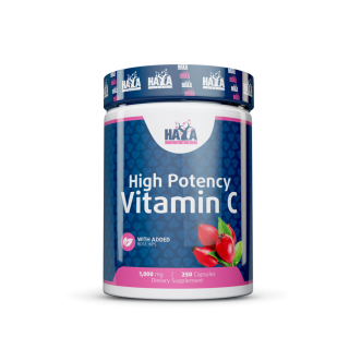 Haya Labs - High Potency Vitamin C with Rose Hips 1000 mg (250 Caps.)