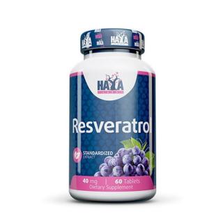 Haya Labs Resveratrol 40 mg - 60 Tablets