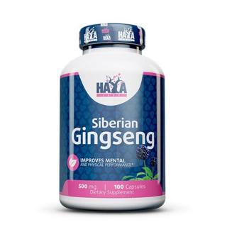 Haya Labs Siberian Ginseng 500 mg - 100 Capsules