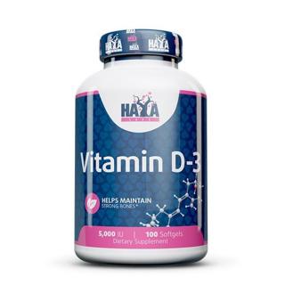 Haya Labs Vitamin D-3 5000 IU - 250 Tablets