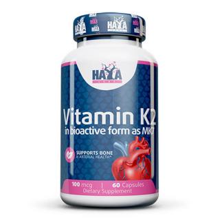 Haya Labs Vitamin K2-Mk7 100 mcg - 60 Capsules
