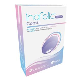 Inofolic Combi Premium (60x1,6g lágyzselatin kapszula) Mio-Inozit, Alfa-Laktalbumin, D-kiro-inozit és folsav